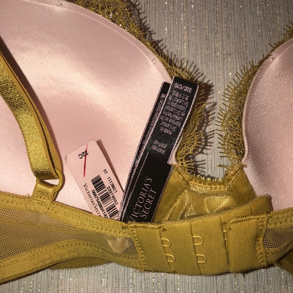 Victoria Secret Very Sexy Gold Bra Size 32C - Picture 3 of 3